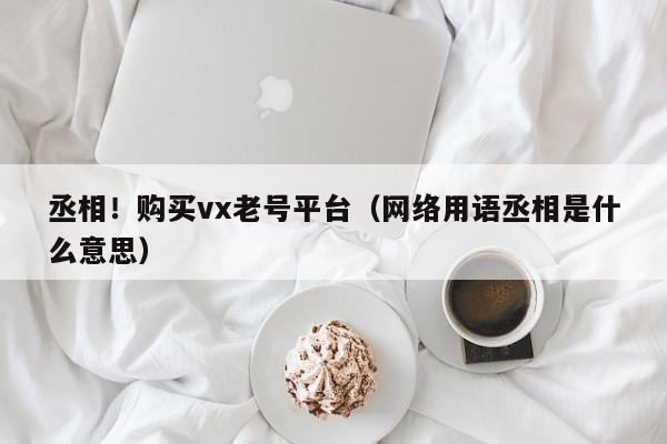 丞相！购买vx老号平台（网络用语丞相是什么意思）