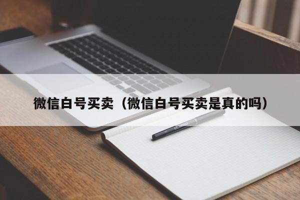 微信白号买卖（微信白号买卖是真的吗）