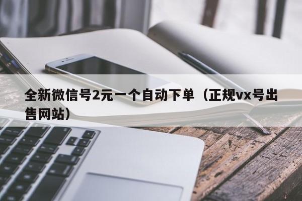 全新微信号2元一个自动下单（正规vx号出售网站）